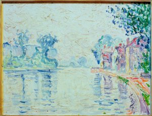 El Sena en Samois de Paul Signac